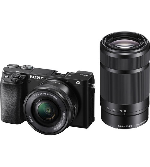 Sony Alpha A6100 Double Kit 16-50mm + 55-210mm